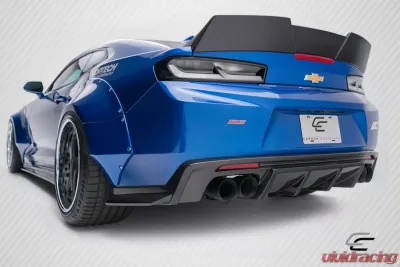2016-2018 Chevrolet Camaro Carbon Creations Grid Rear Diffuser - 1 Piece - 113050