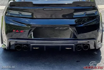 2016-2018 Chevrolet Camaro Carbon Creations Grid Rear Diffuser - 1 Piece - 113050