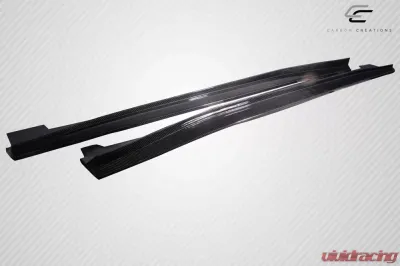 2016-2018 Chevrolet Camaro Carbon Creations Grid Side Splitters - 6 Piece - 113053