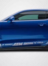 2016-2018 Chevrolet Camaro Carbon Creations Grid Side Splitters - 6 Piece                                     - 113053 - Image 9