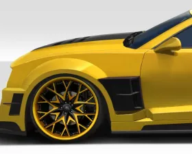 2010-2013 Chevrolet Camaro Duraflex CCG Wide Body Front Fender Flares - 2 Piece