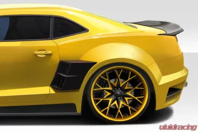 2010-2013 Chevrolet Camaro Duraflex CCG Wide Body Rear Fender Flares - 2 Piece - 113059