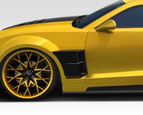 2010-2013 Chevrolet Camaro Duraflex CCG Wide Body Front Fender Vents - 2 Piece
