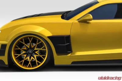 2010-2013 Chevrolet Camaro Duraflex CCG Wide Body Front Fender Vents - 2 Piece - 113060