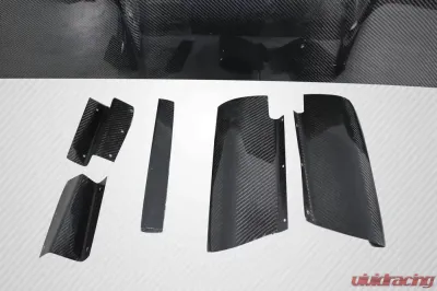 2003-2008 Nissan 350Z Z33 / Infiniti G35 Coupe Carbon Creations TS-1 Diffuser - 6 Piece - 113088