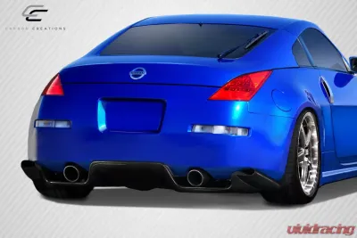 2003-2008 Nissan 350Z Z33 / Infiniti G35 Coupe Carbon Creations TS-1 Diffuser - 6 Piece - 113088