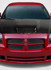 2005-2007 Dodge Magnum Carbon Creations SRT Look Hood - 1 Piece                                     - 113089 - Image 6