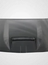2005-2007 Dodge Magnum Carbon Creations SRT Look Hood - 1 Piece                                     - 113089 - Image 3