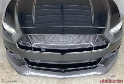 2015-2017 Ford Mustang Carbon Creations CVX Front Lip Spoiler - 1 Piece - 113091