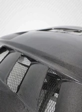 2006-2010 Dodge Charger Carbon Creations DriTech Viper Look Hood - 1 Piece                                     - 113115 - Image 6