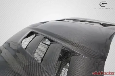 2006-2010 Dodge Charger Carbon Creations DriTech Viper Look Hood - 1 Piece - 113115