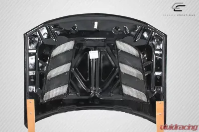 2006-2010 Dodge Charger Carbon Creations DriTech Viper Look Hood - 1 Piece - 113115