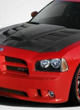 2006-2010 Dodge Charger Carbon Creations DriTech Viper Look Hood - 1 Piece                                     - 113115 - Image 2