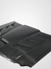 2005-2010 Jeep Grand Cherokee Carbon Creations DriTech Viper Look Hood - 1 Piece                                     - 113117 - Image 4