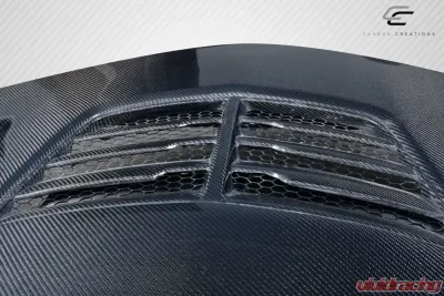 2005-2010 Jeep Grand Cherokee Carbon Creations DriTech Viper Look Hood - 1 Piece - 113117