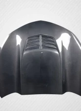 2005-2010 Jeep Grand Cherokee Carbon Creations DriTech Viper Look Hood - 1 Piece                                     - 113117 - Image 13