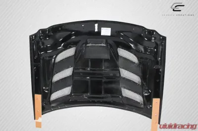 2005-2010 Jeep Grand Cherokee Carbon Creations DriTech Viper Look Hood - 1 Piece - 113117
