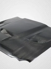 2005-2010 Jeep Grand Cherokee Carbon Creations DriTech Hellcat look Hood - 1 Piece                                     - 113118 - Image 4