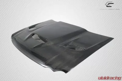 2005-2010 Jeep Grand Cherokee Carbon Creations DriTech Hellcat look Hood - 1 Piece - 113118