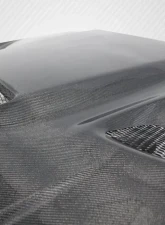 2005-2010 Jeep Grand Cherokee Carbon Creations DriTech Hellcat look Hood - 1 Piece                                     - 113118 - Image 5