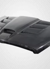 2002-2008 Dodge Ram Carbon Creations DriTech Viper Look Hood - 1 Piece                                     - 113119 - Image 4