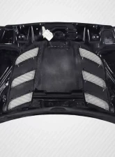 2002-2008 Dodge Ram Carbon Creations DriTech Viper Look Hood - 1 Piece                                     - 113119 - Image 6