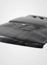 1994-2001 Dodge Ram Carbon Creations DriTech Viper Look Hood - 1 Piece                                     - 113120 - Image 5