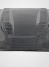 1997-2006 Jeep Wrangler Carbon Creations DriTech Power Dome Hood - 1 Piece                                     - 113121 - Image 3