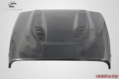 1997-2006 Jeep Wrangler Carbon Creations DriTech Power Dome Hood - 1 Piece - 113121