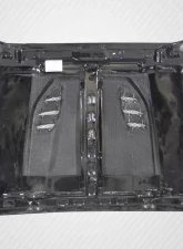 1997-2006 Jeep Wrangler Carbon Creations DriTech Power Dome Hood - 1 Piece                                     - 113121 - Image 6