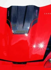 2005-2013 Chevrolet Corvette C6 Carbon Creations DriTech ZR Edition Hood - 1 Piece                                     - 113124 - Image 2