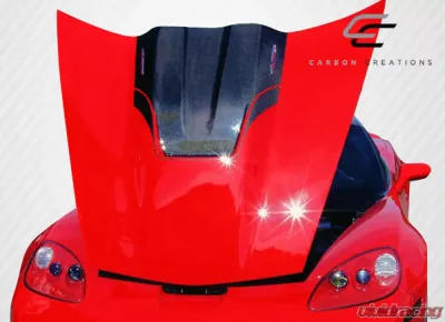 2005-2013 Chevrolet Corvette C6 Carbon Creations DriTech ZR Edition Hood - 1 Piece - 113124