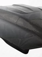 2005-2013 Chevrolet Corvette C6 Carbon Creations DriTech ZR Edition Hood - 1 Piece                                     - 113124 - Image 9