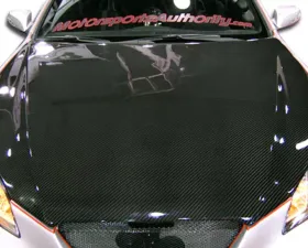 2010-2012 Hyundai Genesis Coupe 2DR Carbon Creations DriTech OEM Look Hood - 1 Piece