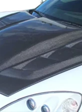 2005-2013 Chevrolet Corvette C6 Carbon Creations DriTech H-Design Hood - 1 Piece                                     - 113127 - Image 8
