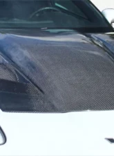 2005-2013 Chevrolet Corvette C6 Carbon Creations DriTech H-Design Hood - 1 Piece                                     - 113127 - Image 3