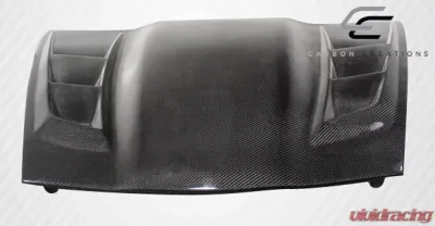 2005-2013 Chevrolet Corvette C6 Carbon Creations DriTech H-Design Hood - 1 Piece - 113127