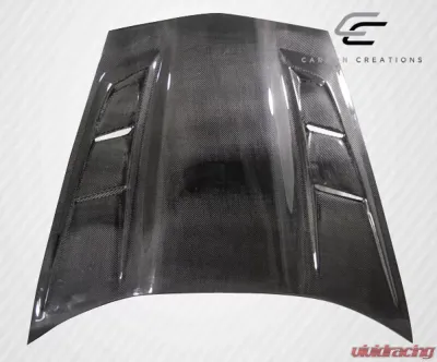 2005-2013 Chevrolet Corvette C6 Carbon Creations DriTech H-Design Hood - 1 Piece - 113127