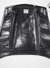 2005-2013 Chevrolet Corvette C6 Carbon Creations DriTech H-Design Hood - 1 Piece                                     - 113127 - Image 7