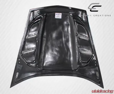 2005-2013 Chevrolet Corvette C6 Carbon Creations DriTech H-Design Hood - 1 Piece - 113127