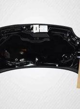 2012-2019 Fiat 500 Carbon Creations DriTech OEM Look Hood - 1 Piece                                     - 113135 - Image 3