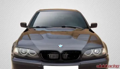 2002-2005 BMW 3 Series E46 4DR Carbon Creations DriTech GTR Hood - 1 Piece - 113140