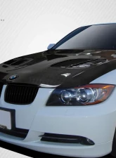 2006-2008 BMW 3 Series E90 4DR Carbon Creations DriTech GTR 2 Hood - 1 Piece                                     - 113141 - Image 2