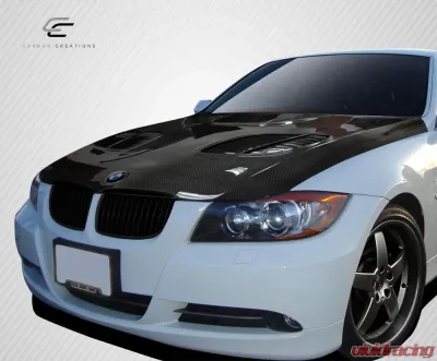 2006-2008 BMW 3 Series E90 4DR Carbon Creations DriTech GTR 2 Hood - 1 Piece - 113141