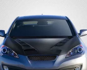 2010-2012 Hyundai Genesis Coupe 2DR Carbon Creations DriTech RS-1 Hood - 1 Piece