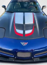 1997-2004 Chevrolet Corvette C5 Carbon Creations DriTech Stingray Z Hood- 1 Piece                                     - 113152 - Image 7