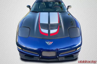 1997-2004 Chevrolet Corvette C5 Carbon Creations DriTech Stingray Z Hood- 1 Piece - 113152
