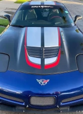 1997-2004 Chevrolet Corvette C5 Carbon Creations DriTech Stingray Z Hood- 1 Piece                                     - 113152 - Image 2