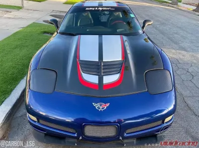 1997-2004 Chevrolet Corvette C5 Carbon Creations DriTech Stingray Z Hood- 1 Piece - 113152