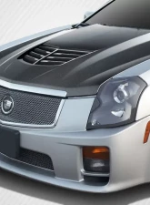 2003-2007 Cadillac CTS Carbon Creations DriTech Stingray Z Hood- 1 Piece                                     - 113153 - Image 2